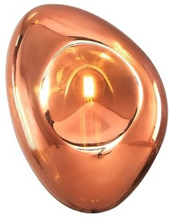 MAYTONI Mabell Wandleuchte innen – moderne Wandlampe – für LED Lampe E14 - Leuchte aus Metall - Wohnzimmerlampe, Schlafzimmerlampe, Flurlampe – Kupfer