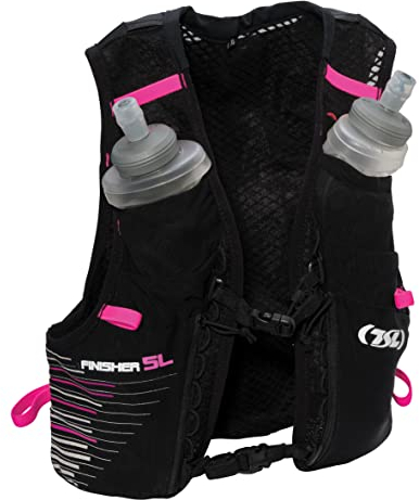TSL Gilet d'hydratation avec 2 flasques Souples Finisher 5L