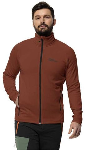 Jack Wolfskin Baiselberg Fz M Herren Fleecejacke, Rosa, XXL