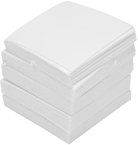 Oewnvmd 50 Sheets Ceramic Fiber Square Microwave Kiln Glass Fusing Paper Household Tools