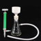 EnweMahi Aparato De FiltracióN Al VacíO, 250/500/1000ml, Matraz Filtrante con Embudo Y Bomba, Kit De Filtrado por SuccióN De Vidrio, Experimento FíSico 250ml