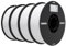 Creality Ender PLA Filament 1.75mm 4kg Weiß, 3D Drucker Filament PLA, Maßgenauigkeit +/-0,02mm Vakuumverpackung (4 x 1kg Spule, 4 Weiß)