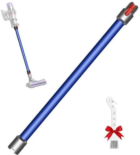Quick Release Extension Wand Compatible for Dyson V15 V11 V10 V8 V7 Vacuum | Replacement Rod for Dyson Stick Vacuum Cleaners Attachment Extension Tube 74cm (Blue)