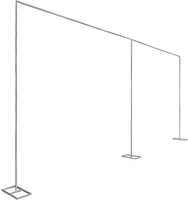 Backdrop 3 * 6M Heavy Duty Backdrop Background Support System Kit Background Curtain Photography Frame Wedding Backdrop Stage Stand Pipe Party Stand