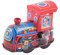 COSMEVIVI Blechlokomotive Uhrwerk Aufziehspielzeug aus Blech Autodekoration Vintage-Roboter Kinder Zug Spielzeug kinderspielzeug Blechspielzeug Kinder Wickeln den Zug ab Eisenblech rot