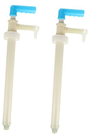 PAMINGONO Lot De 2 Pompes Manuelles Robustes Pour Le Transfert D'essence D'huile D'eau (liquide)
