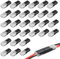30 Pièces Connecteur De Câble De Voiture étanche 2 Broches, Connecteur De Prise 2 Broches, Prise 2 Broches 12v, Prise 2 Broches, Fiches Et Connexions De Câble Connecteur De Câble 12v Prise 12v