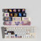 LOL 14 Capuchons de Touches Profil OEM Ergonomique, Matériau PBT OEM Profile Dye Sublimation Disposition, Compatible avec la Plupart des Claviers Mécaniques (Yuumi)