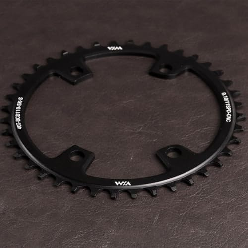 Rennrad-Kettenblatt, 4 Bolzen, 110 BCD; Einzelzahn-Design für reibungslose Gangschaltung (44 Zähne)