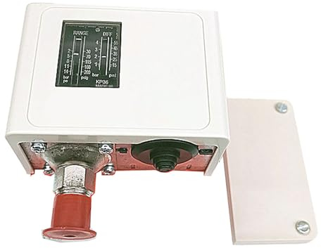 Standard-Luftkompressor-Druckschalter, 2 Füllmodi, großer Einstellbereich, Brunnendruckschalter, Druckschalter für Luftkompressor-Kühl- und Klimaanlagen