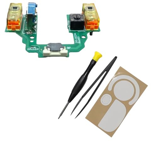 NVOQILIN Hot Swap Board Button Board für GProX Superlight Maus Schweißfrei Motherboards Schraubendreher Pinzette Maus