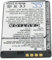 Batterie pour LG KU380, 3.7V, 600mAh, Li-ion