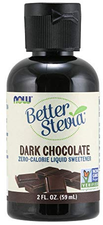 NOW Foods Better Stevia Liquid Sweetener Dark Chocolate - 2 fl oz