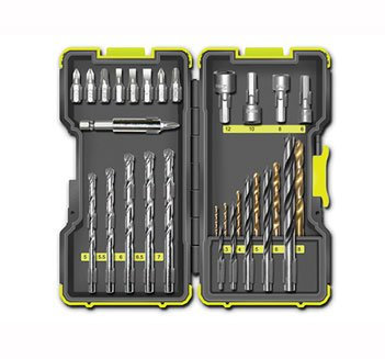 Ryobi RAK-30MIx Mixed Drill & Screwdriving Set (30-Piece) - 30 Pi