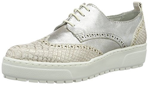 s.Oliver 23652, Scarpe Stringate Donna, Rosa (Rose Metallic 519), 42 EU