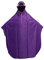 VORCOOL Mens Women Cycling Bicycle Bike Rain Cape Poncho Hooded Windproof Rain Coat Mobility Scooter Cover Outdoor Camping Tent Mat with Transparent Cap (Purple)