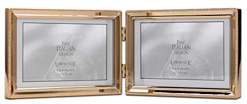 Lawrence Frames Classic Bead Bilderrahmen, 15,2 x 10,2 cm, goldfarben