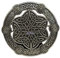 Gälische Themen Celtic Key Sash Schal Plaid Brosche