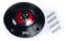 avdb-moto Tankdeckel Tankschloss Schnell Freigabe 1/4 kompatibel mit SUZUKI GSXF 1100 GSX-F 1988-1994, GSXR 400 GSX-R 1988-1996, RGV 250 1988-98, GSXR 750 1988-1995, GSXR 750 1996-99 (Rot)