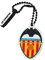 Valencia Club de Fútbol - Pendrive de 32 GB - Forma y Colores del Escudo del Club - Incluye Pequeño Colgante - Acabado Engomado y de Ligero Peso - Producto Oficial del Equipo