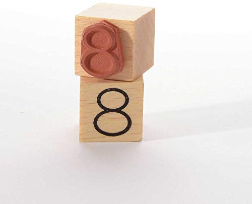 Motivstempel Titel: Ziffern - 8