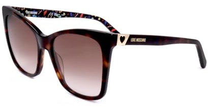 Love Moschino MOL034/S 086 HAVANA 55/18/145 Damen Sonnenbrillen