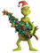 SHOPANTS Grinch Weihnachtsdekorationen, 2022 Neujahr Ornament Weihnachtsbaum Hängende Dekorationen Anhänger Wie der Grinch Weihnachten für Frohe Weihnachten gestohlen (Baum)