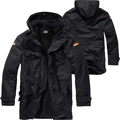 BWuM Bundeswehr Parka mit Futter & Flaggen BW Feldparka Bordparka Winterjacke