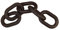 LOVIVER Wood Chain Link Bohemian Modern 5 Link Ornament for Farmhouse Table Bedroom Country Decor, Black