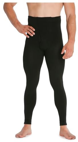 Easy8 - M/L Calzamaglia Termica Uomo, Pantaloni Termici, Intimo Termico Uomo Invernale, Pantaloni Pile, Sottotuta Moto, Leggings, Collant