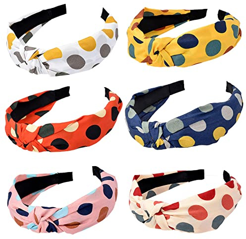 Haarbänder für Damen, breite Vintage-Haarbänder, Kopf-Turbane, Damen-Haarbandana, gedrehter Knoten, elastische Stirnbänder für den täglichen Gebrauch, Yoga, Sport