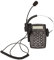 Auricular con Cable Teléfono Fijo, FSK DTMF Identificador de Llamadas Dialpad Centro de Llamadas Teléfono Fijo, Auriculares con Cancelación de Ruido Teléfono con Teclado, para Oficina de Centro de Lla