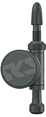 SKS GERMANY AIRSPY TL SET STANDARD 60MM Reifendrucksensor für Fahrräder (für Tubeless-Reifen, Digitalmanometer, staub- und wasserdicht, In-App-Alarm bei Druckabweichung), schwarz