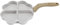 Garsent Non Stick 4 Cup Fried Pan Nonstick Heart Shaped 4 Cup Uniform Heating Pancake Pan Easy to for Breakfast Swedish Pancake, Plett(White)
