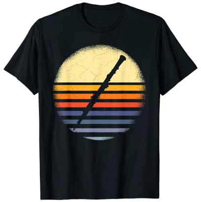 Lustiger Oboenspieler Vintage Funny Oboe T-Shirt