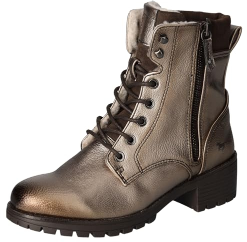 Mustang Damen 1435-620 Stiefelette, Gold, 39 EU