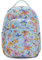 Kipling Seoul Grand sac à dos métallique pour ordinateur portable 15, Fleurs sauvages., 10.8''L x 13.3''H x 7.5''D, Sac à dos Seoul pour ordinateur portable 15 - Durable et spacieux - Avec bretelles