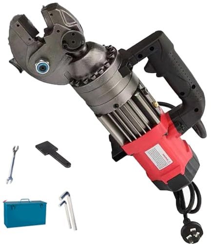 Troncatrice Idraulica per Tondo per Cemento Armato Da 4-16 Mm, Taglierina Elettrica per Tondo per Cemento Armato Sc-16b Da 850 W, Velocità Di Taglio 2-2,5 S, Utensile Da Taglio per Corda D'acciaio