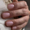 JUSTOTRY 24 Stück Cerise Pink Nägel Zum Aufkleben Kurz,Einfarbig Eckig Press on Nails Pattern,Glossy Kunstnägel Fake Nails,French Square Fingernägel Künstliche Nägel Mittel für Frauen