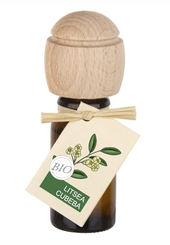 Piccolino Raumduft Duftöl Litsea Cubeba Aromatherapie Diffuser Bioöl 10 ml