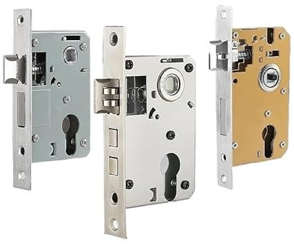 Serrure Encastrable 1Pcs Porte Intérieure Noyau De Porte En Bois 58 Petit Corps De Serrure Taille 50 Noyau De Serrure Languette De Serrure Accessoires De Porte De Chambre Serrure De Porte Corps De Ser