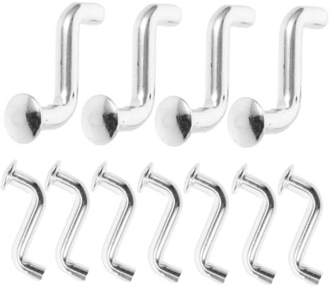 PartyKindom 50pcs Large Safety Pins Strong Pallet Rack Safety Bolt Drop Pin for Pallet Rack Accessory Garage Shelving