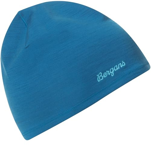 Bergans Unisex Merino Tech Mütze, Dark Aqua Lagoon, ONE Size