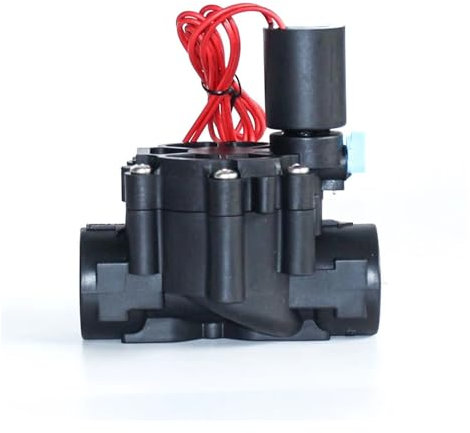 KSZHZYMGX Elettrovalvola for irrigazione normalmente Chiusa da 1 Elettrovalvola in Nylon da 220 V 12 V 24 V for irrigazione di Giardini agricoli e paesaggi(12V)