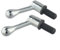 LUCKCDUO Milling Machine Accessories 2PC Adjustable Fixed Handle with Thread Design