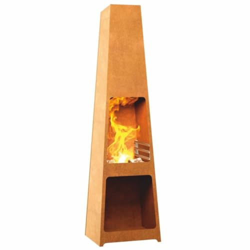 Casa Padrino Outdoor Garten Terrassen Grill H. 220 cm - Garten Accessoires