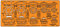 Standardgraph ST4321 - Schablone für Sechskantschrauben und Muttern M4-M24