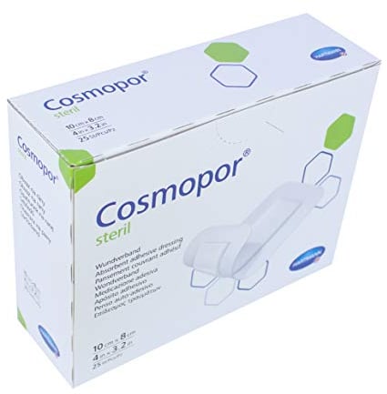 COSMOPOR 900806 steril 10x8cm 25 Stück