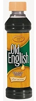 Old English Scratch Cover for Light Woods, 8 Fl Oz.