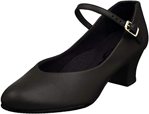 Capezio Damen Jr. Footlight Shoe Character Schuhe, Schwarz, 36 EU